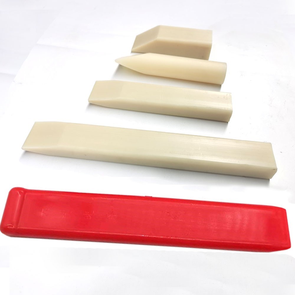 Car body repair tool, nylon punch, striking bar, embossing stamp, paint protecti