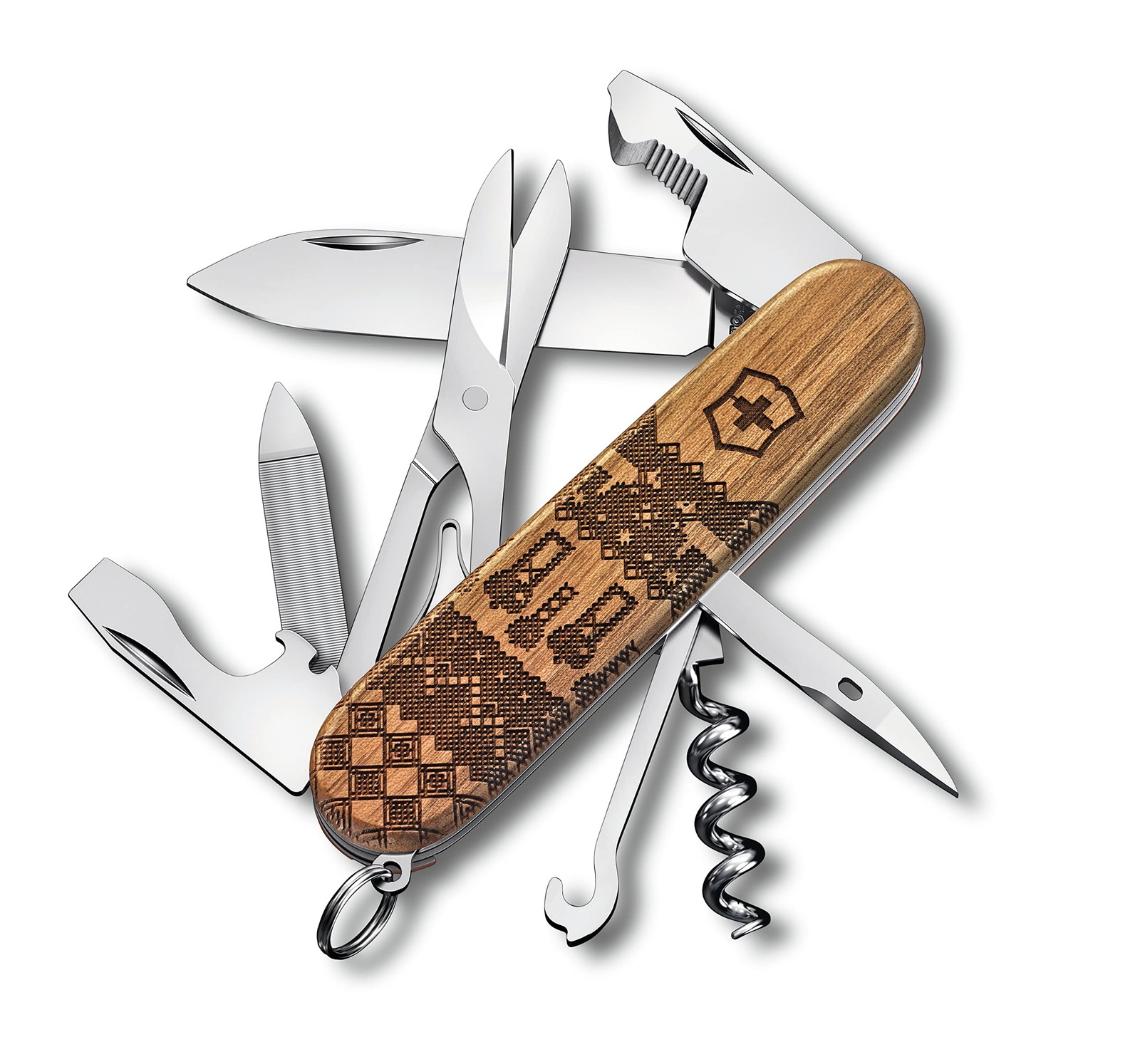 VICTORINOX Companion Wood Swiss Spirit Limited Edition 2023 Brown 91mm 1.3901.63