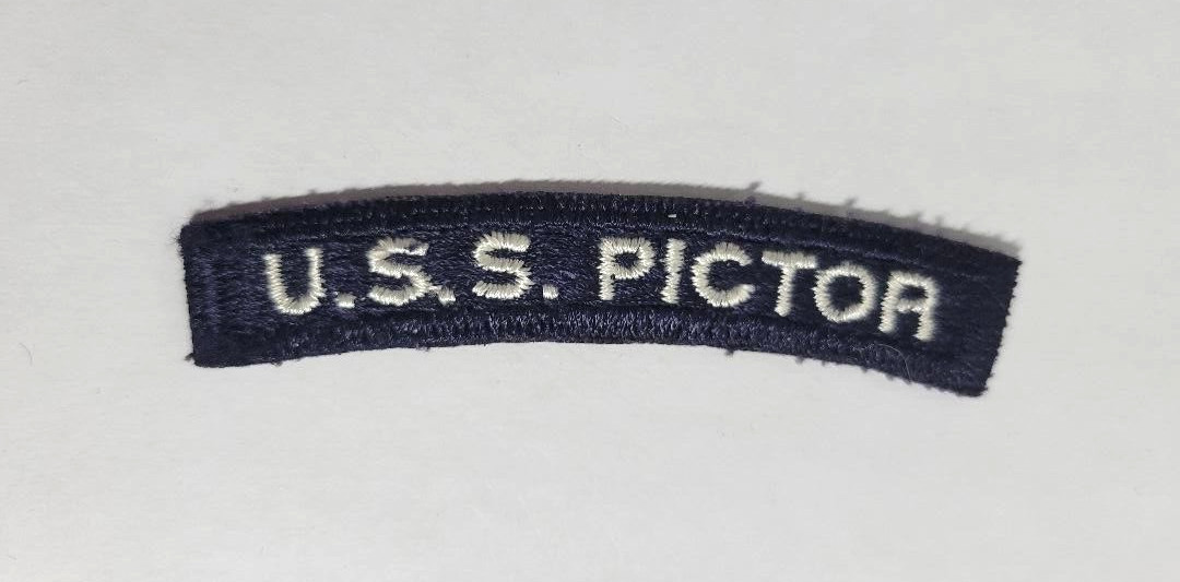 US NAVY U.S.S. PICTOR  Alstede-Class Stores Ship Carried Food and Supplies