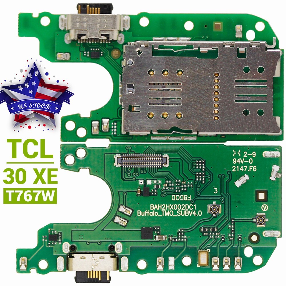 For TCL 30 XE 5G USB Charger Charging Port Mic Dock Connector T767W Replacement