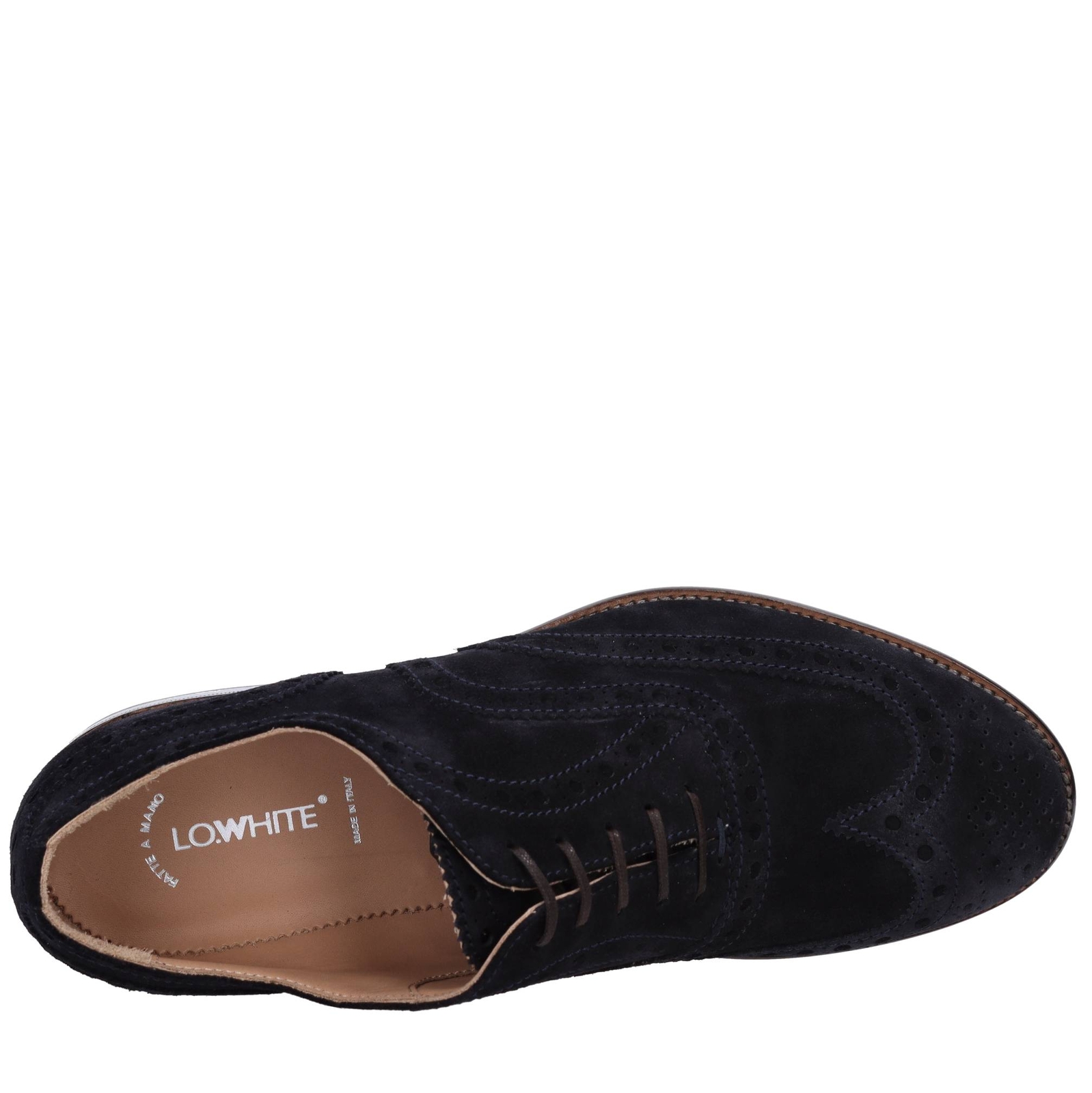 29113 laces LO.WHITE men blue Amu02_lowh