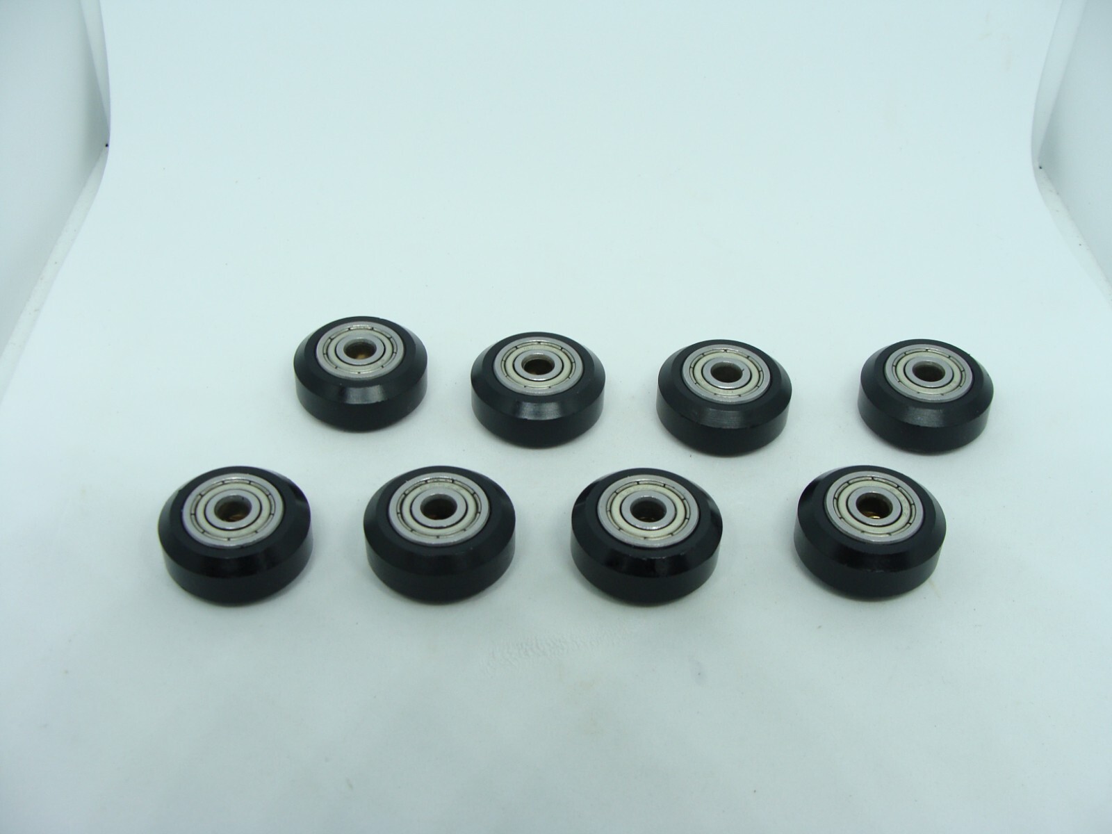 8Pc Pack Lot 625ZZ POM Plastic Wheel Pulley Ball Bearing for 3D Printer 24mm 1in
