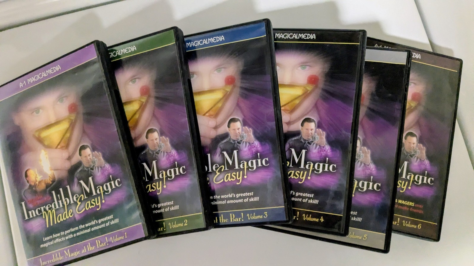 Michael Maxwell's Incredible Magic at the Bar, 6 DVD set