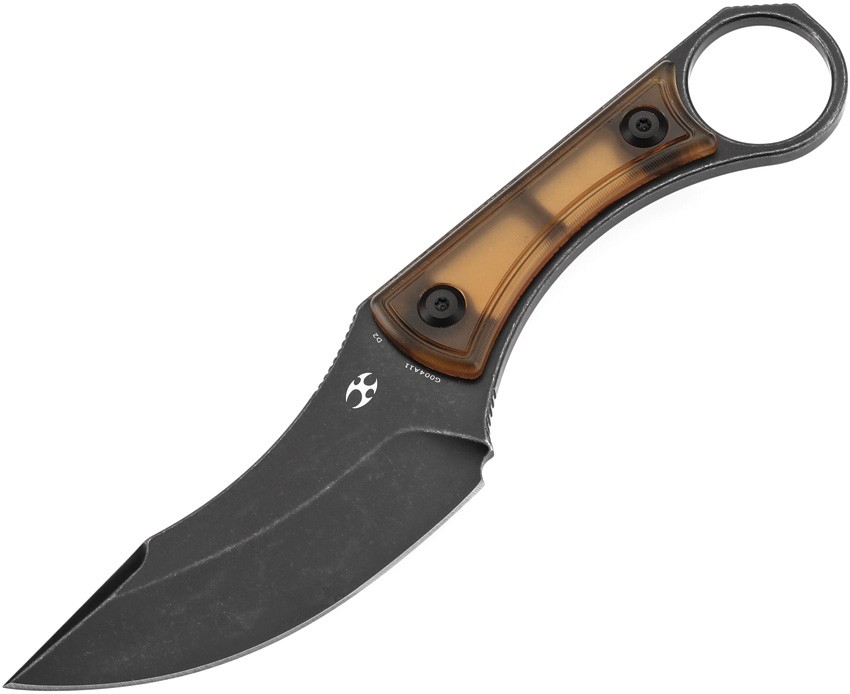 Kansept Knives Niko PEI Ultem D2 Steel Fixed Blade Knife w/ Sheath G004A11