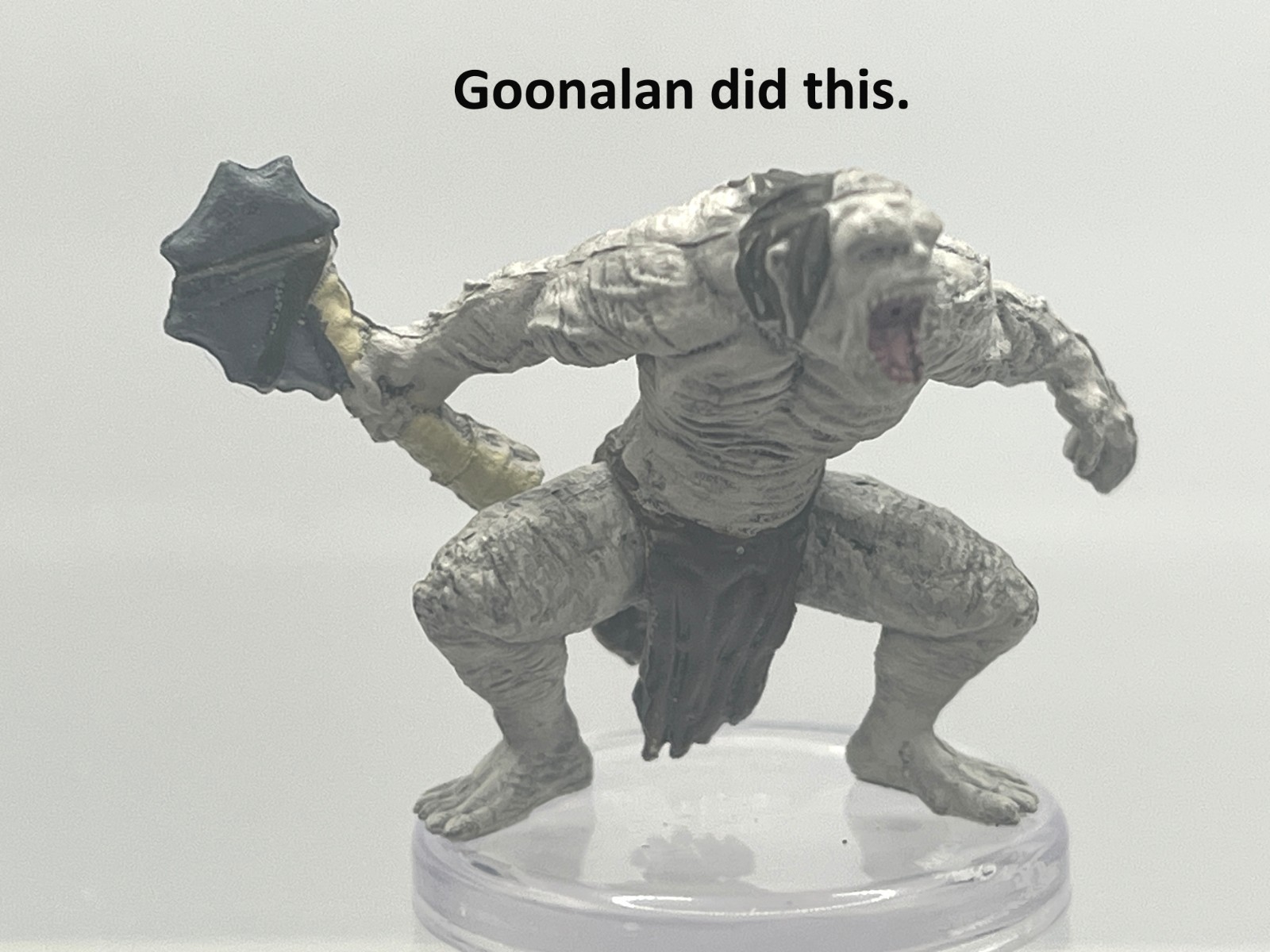 D&D Pathfinder Mini Monster Manual 1 02 Grimlock