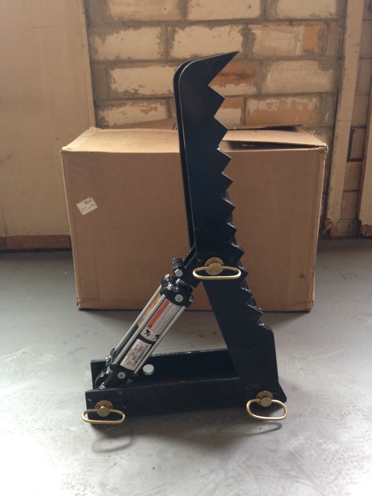 LINVILLE 27" Heavy duty Semi HYDRAULIC backhoe THUMB excavator AMERICAN MADE USA