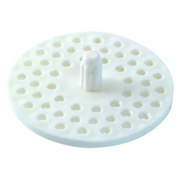 Manufacturer Varies Strainer, White, Round, 3-1/8 in Dia 30093 Manufacturer