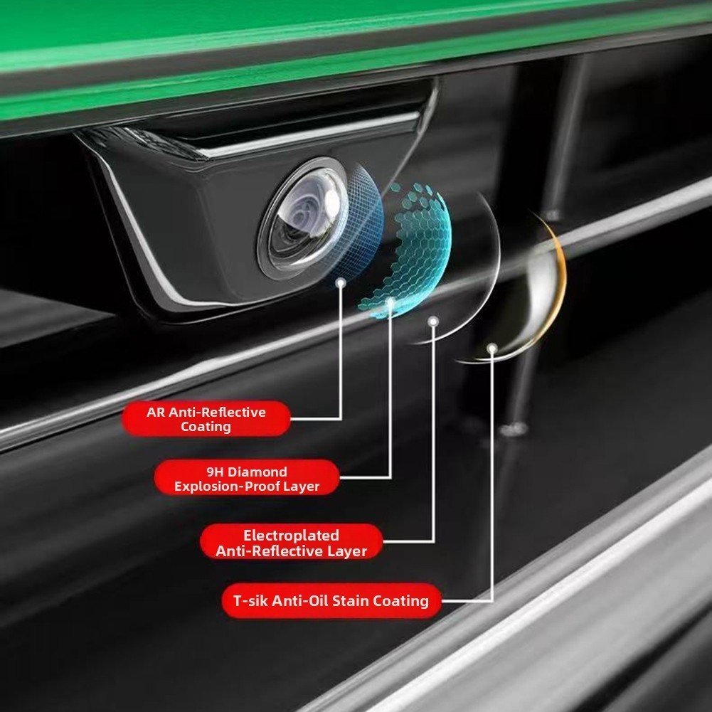 Car camera lens protector (2-pack) with Rain Cover: 360?? all-around protection