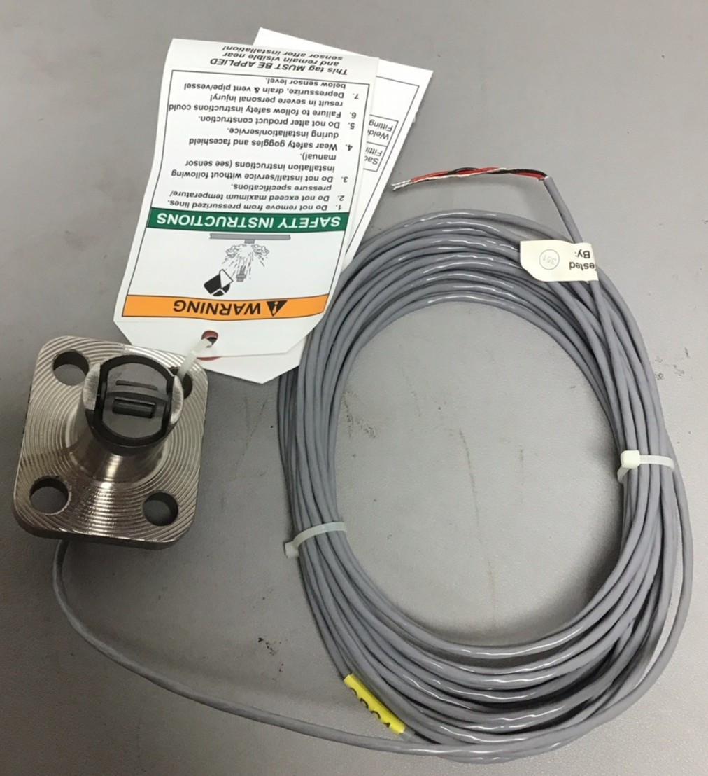 GF Signet 198 801 494 P525-1 Metalex Paddlewheeel Flow Sensor (B321)