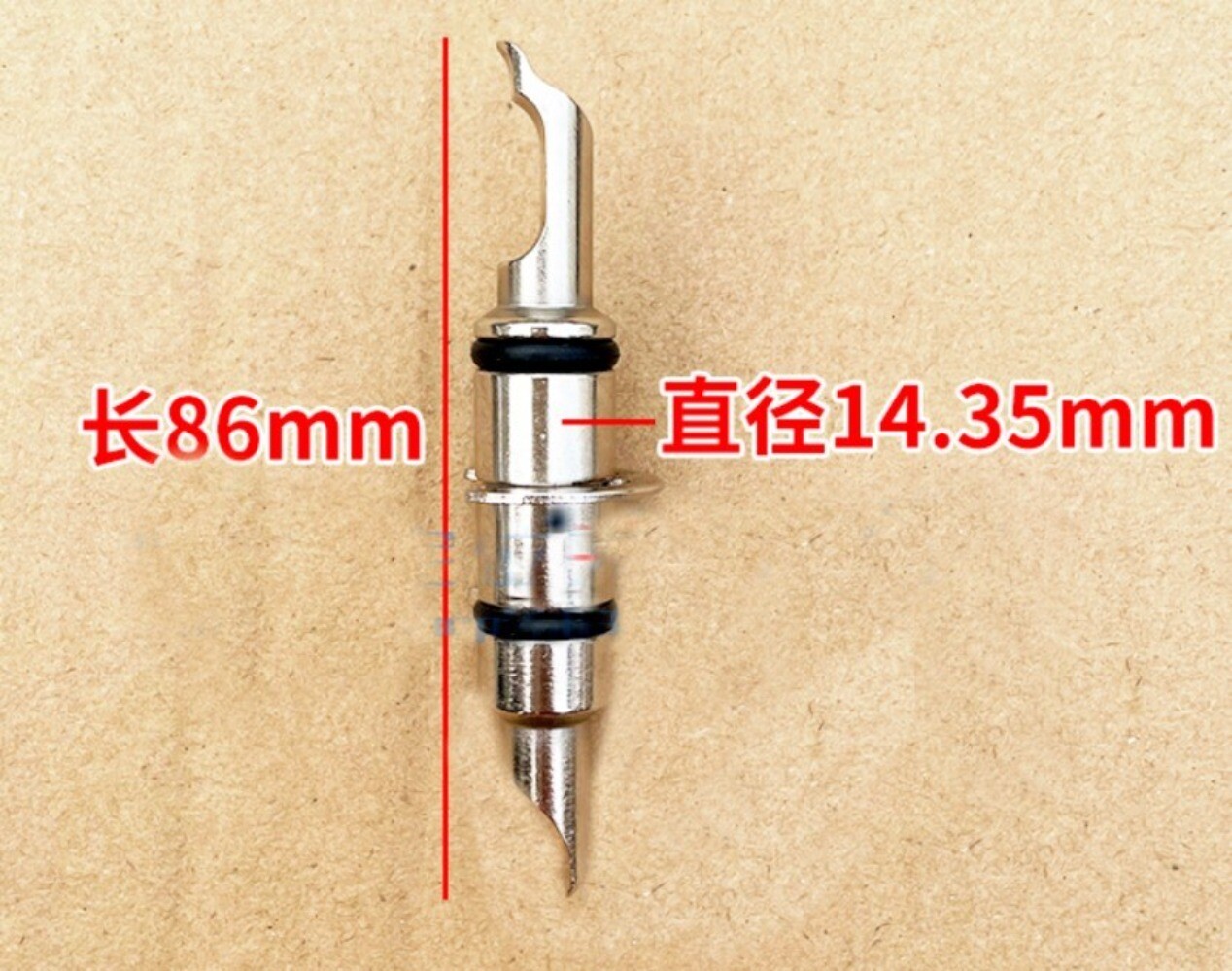 4PC Wheel V3D Alignment System Clamp Reversible Rim Claw Kit Diameter 14.35MM