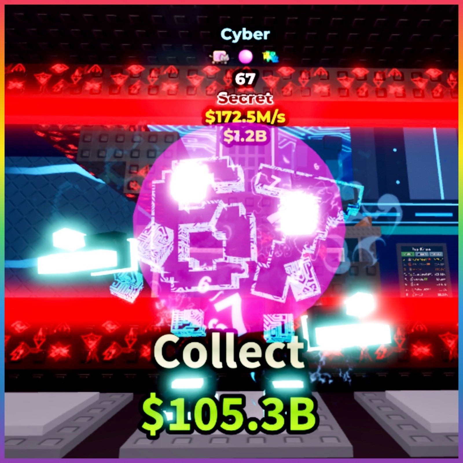 67 Six Seven / CYBER 🤖 ULTRA RARE  ✅  Steal a Brainrot🔥ROBLOX