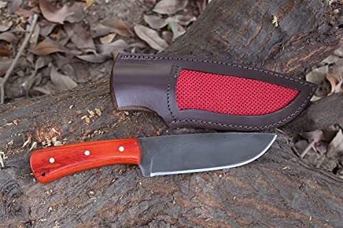 Hand forged Carbon Steel knife Skinning Knife, Bushcraft & Outdoor Use Knife