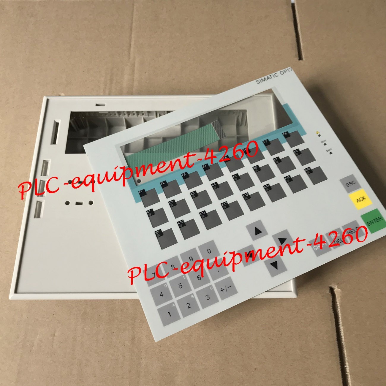 Plastic Cover w/ Membrane for SIMATIC Operator Panel OP17-DP 6AV3617-1JC20-0AX2