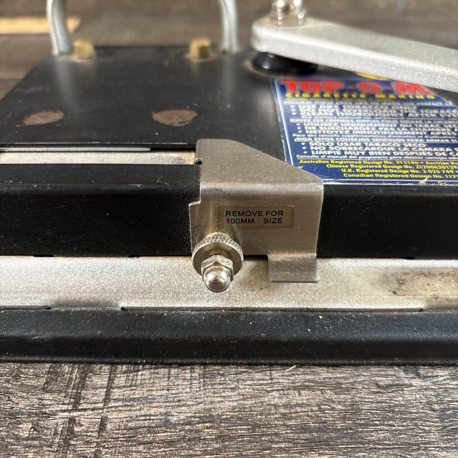 Top-O-Matic Collectible Cigarette Making Machine Cigarette Roller