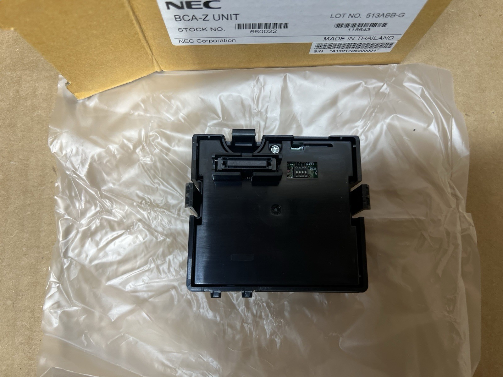 NEC 660022 BCA-Z Unit BCA Bluetooth Connectivity Adapter *NEW*