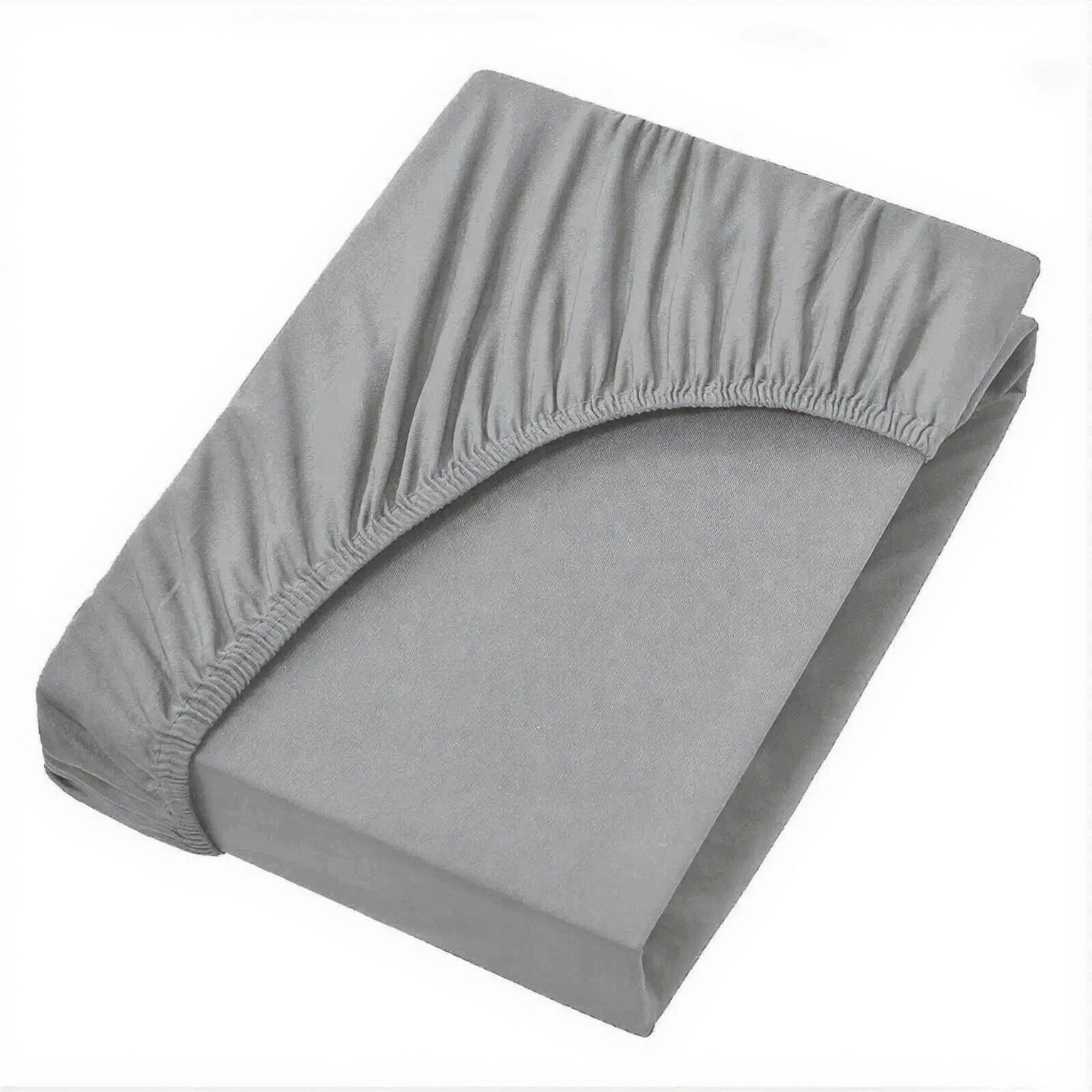 Hotel Quality Fitted Sheet Deep Pocket Breathable Soft Elastic Mattress Sheets
