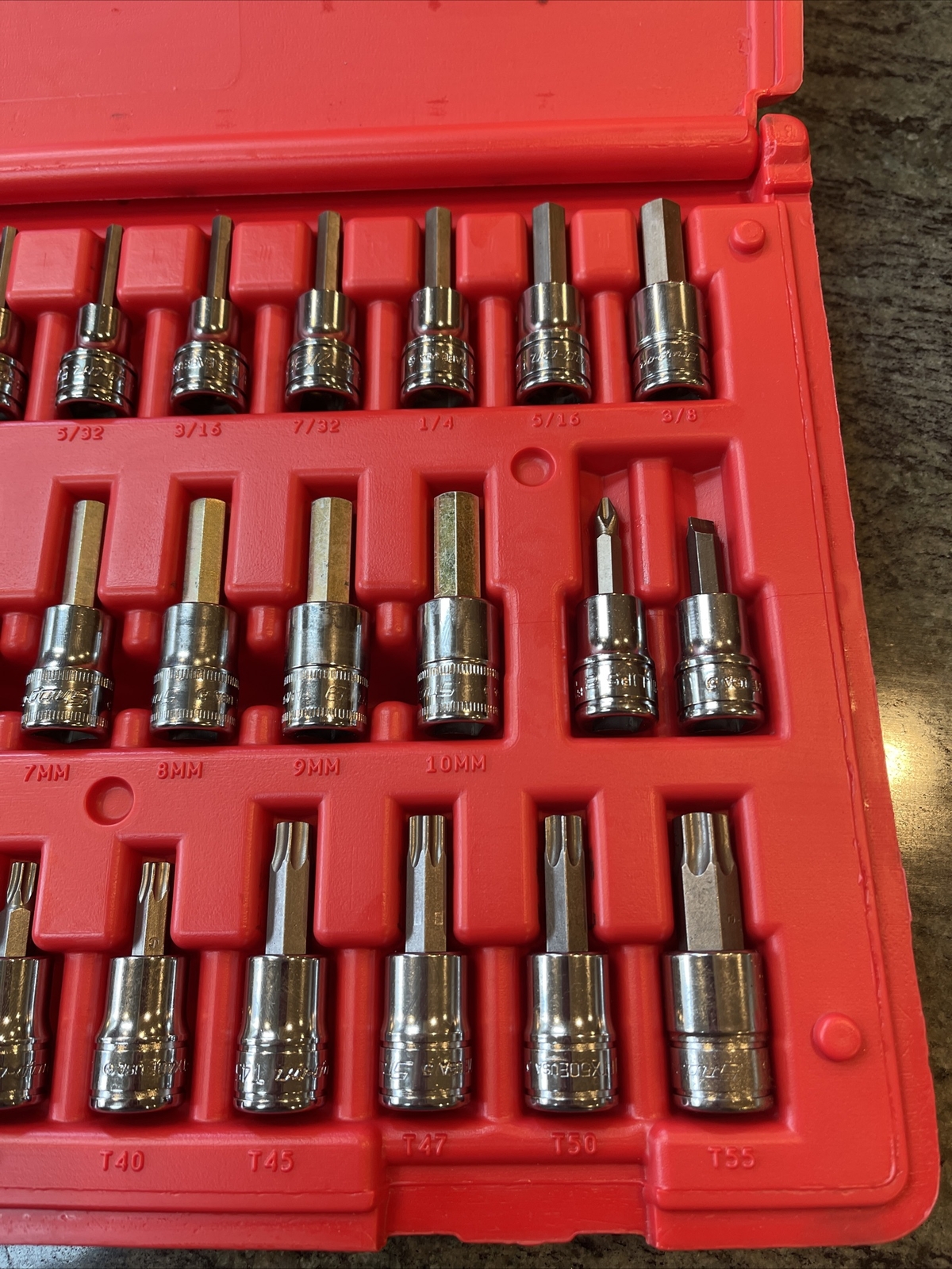 Snap On 236efset 36 pc socket driver set sealed