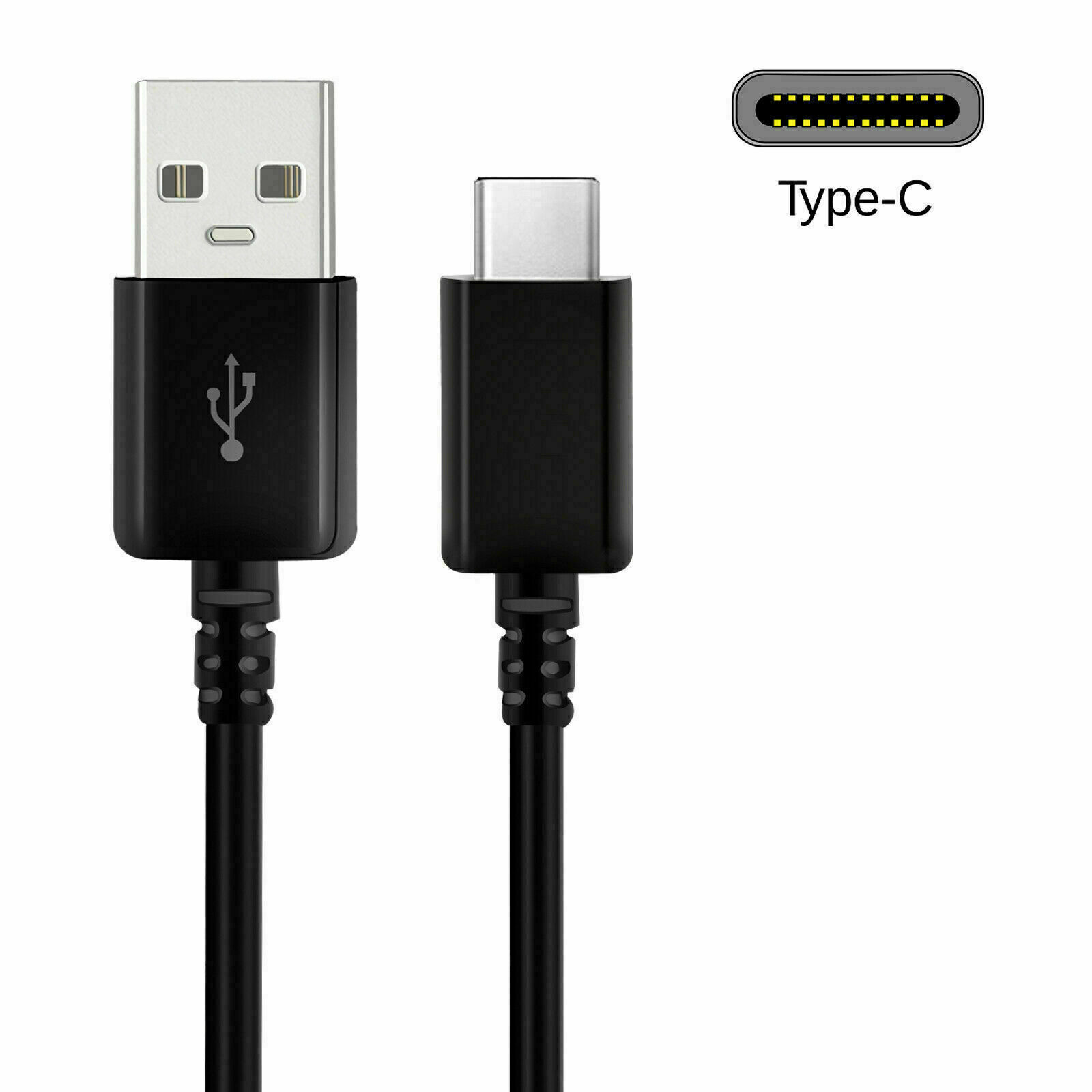 Universal USB Type C Fast Charging Cable USB C Charging Cord For Samsung Google
