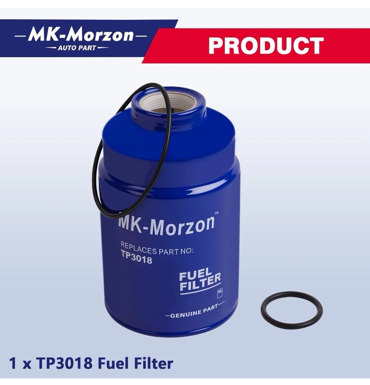6.6 Duramax Fuel Filter TP3018 Compatible with 2001-2016 Chevy Silverado GMC...