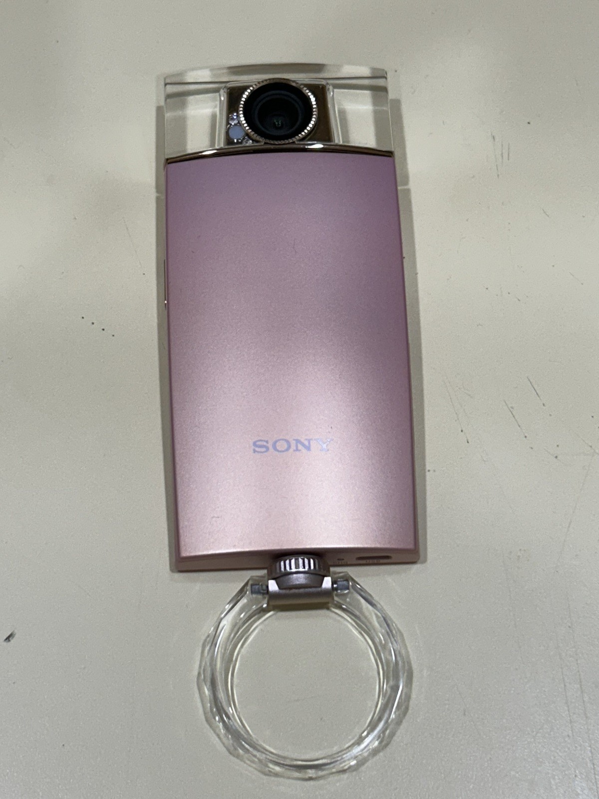 Sony DSC-KW1 Perfume Bottle-Shaped Digital Camera WiFi 19.2MP Flip Screen Pink