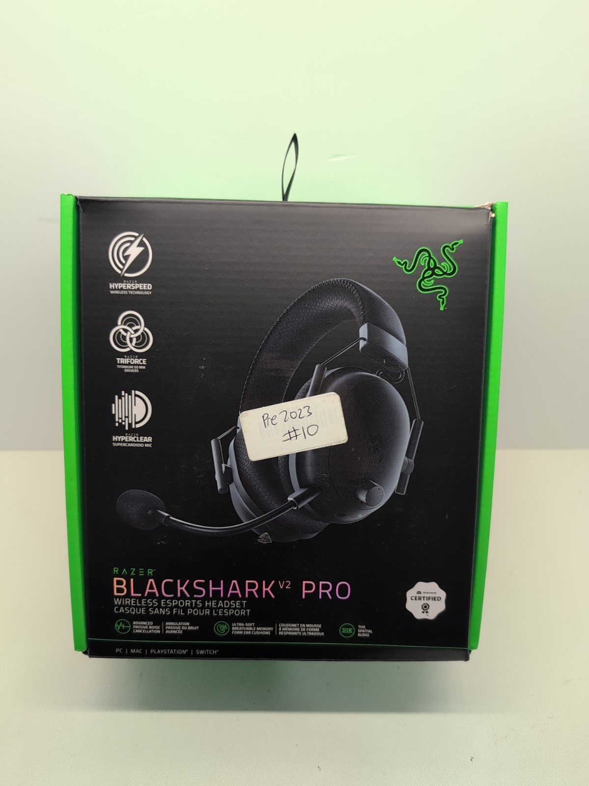 Razer BlackShark V2 Pro Wireless Gaming Headset (Pre 2023 Version) with box #10