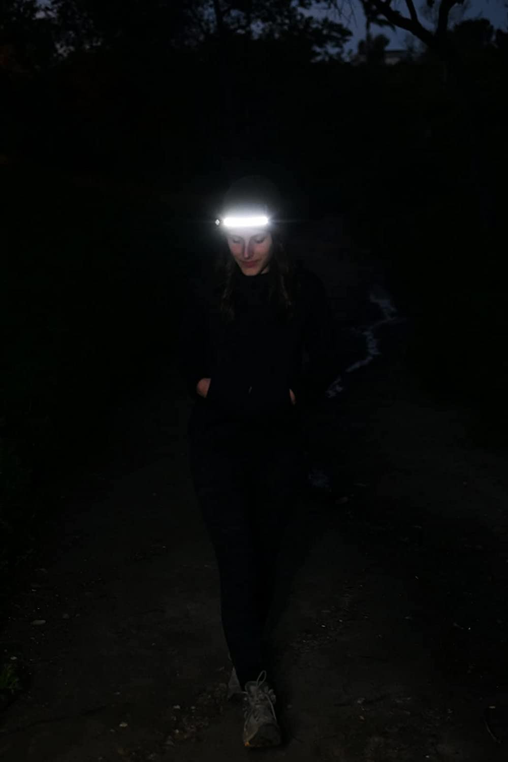 the Original LED Headlamp Rechargeable Flashlight for Adults Camping Essentials