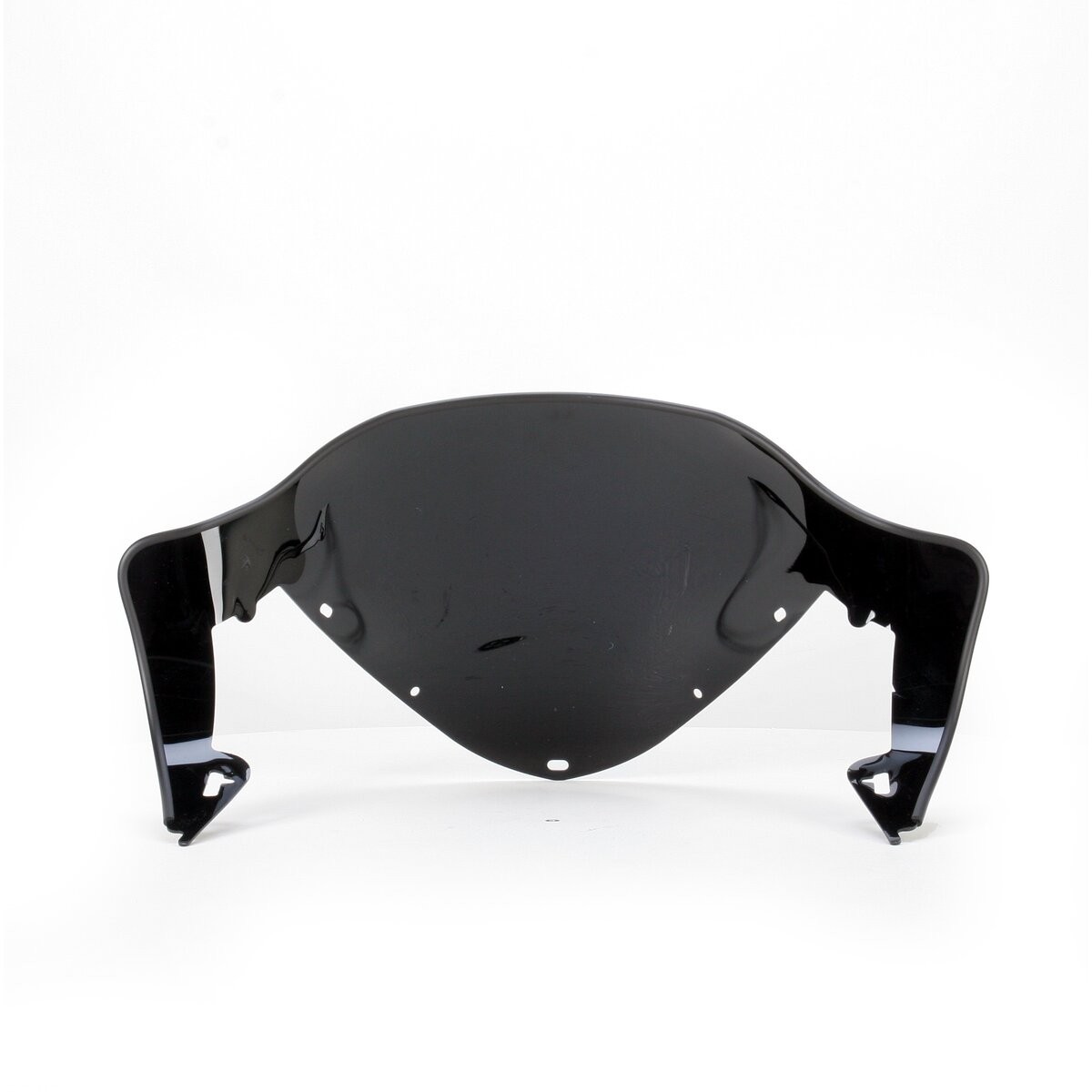 PowerMadd Cobra 9 in. Black Windshield - 11922