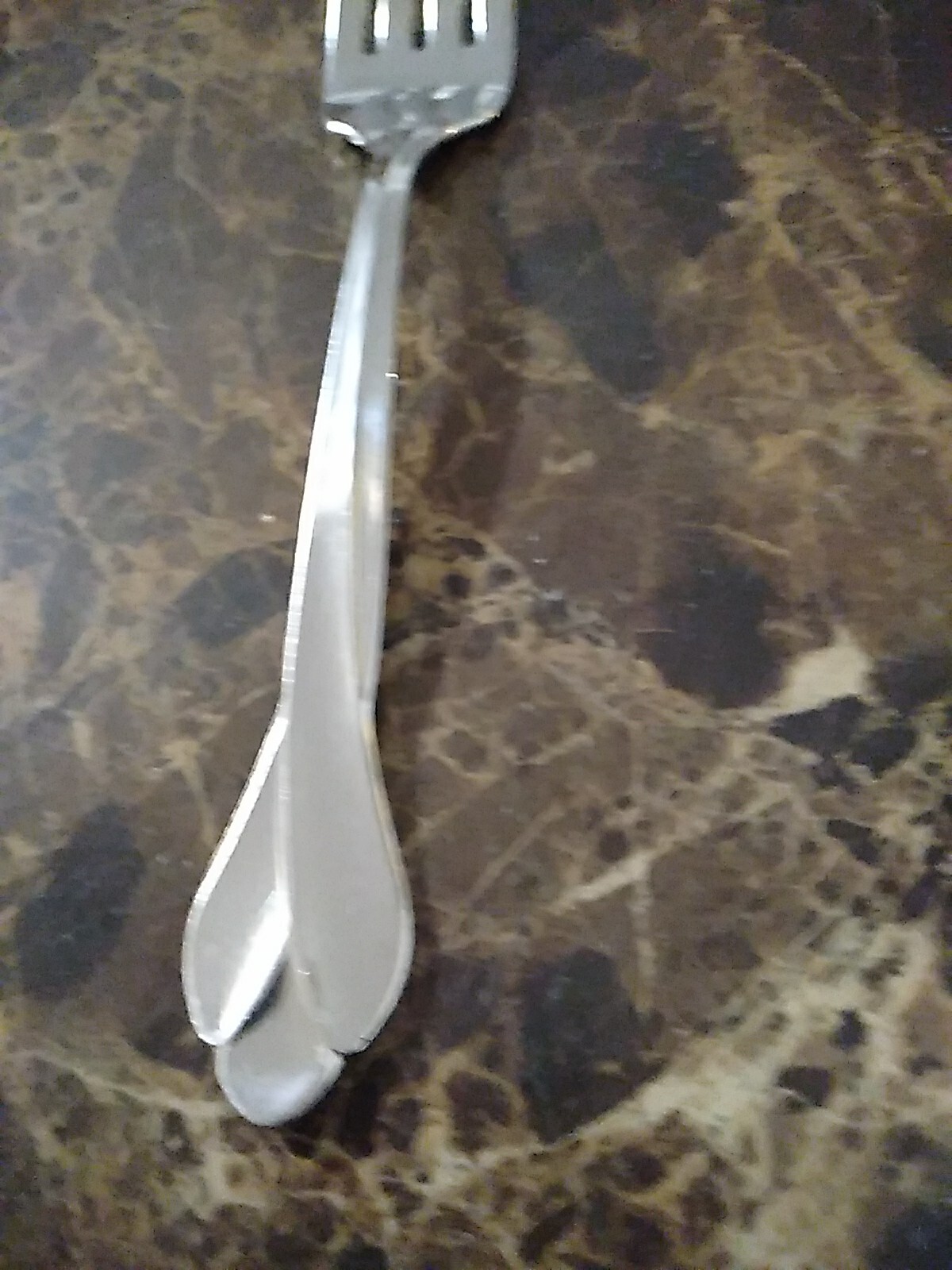Oneida Tribeca 3 Salad Forks Glossy Stainless