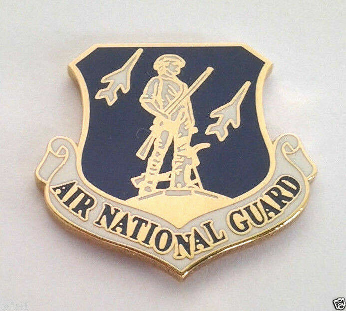 AIR NATIONAL GUARD US AIR FORCE (1-1/8") Military Hat Pin P15987 EE
