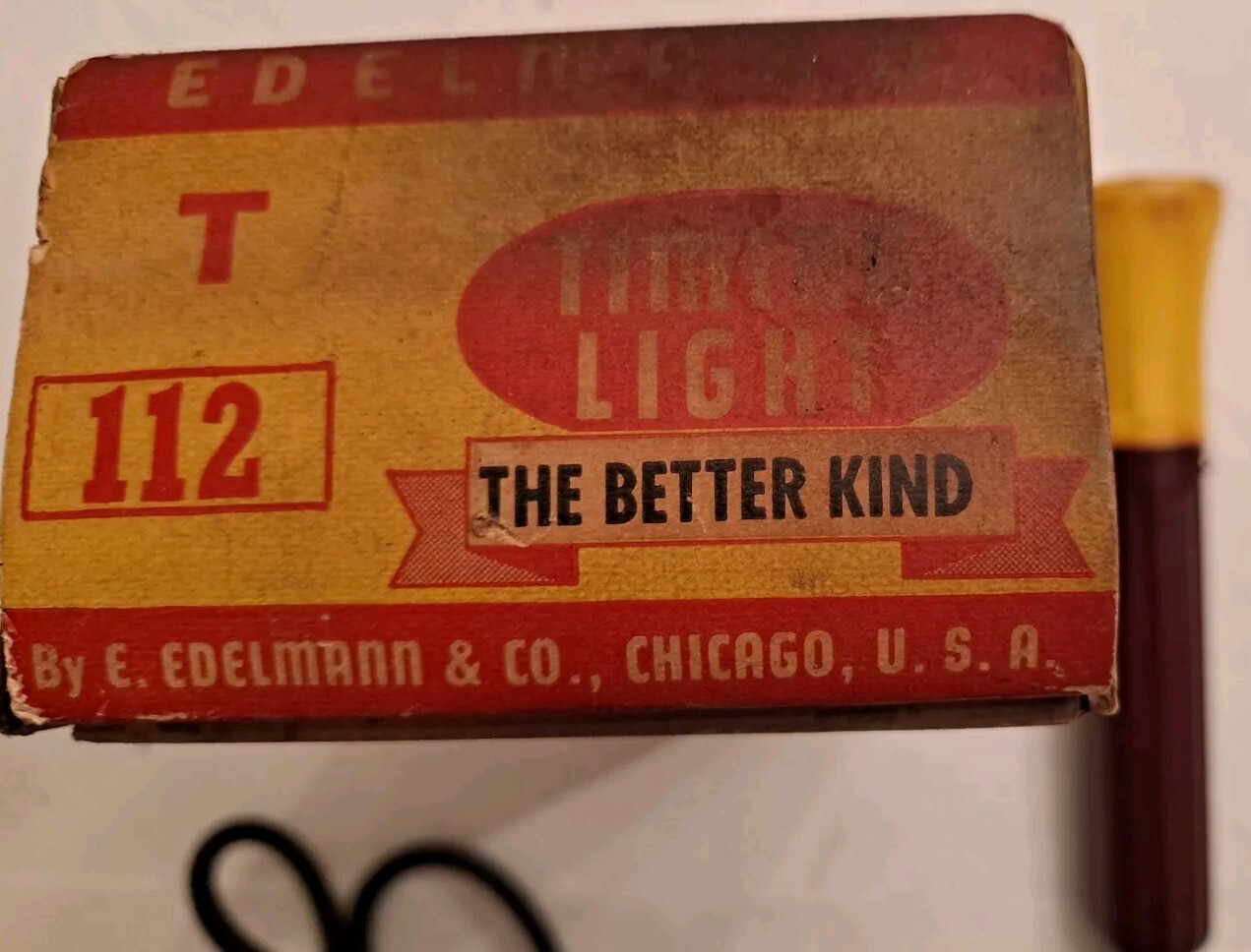 VINTAGE EDELMANN STROBE TIMING LIGHT Mod T-112, Circ. 1960