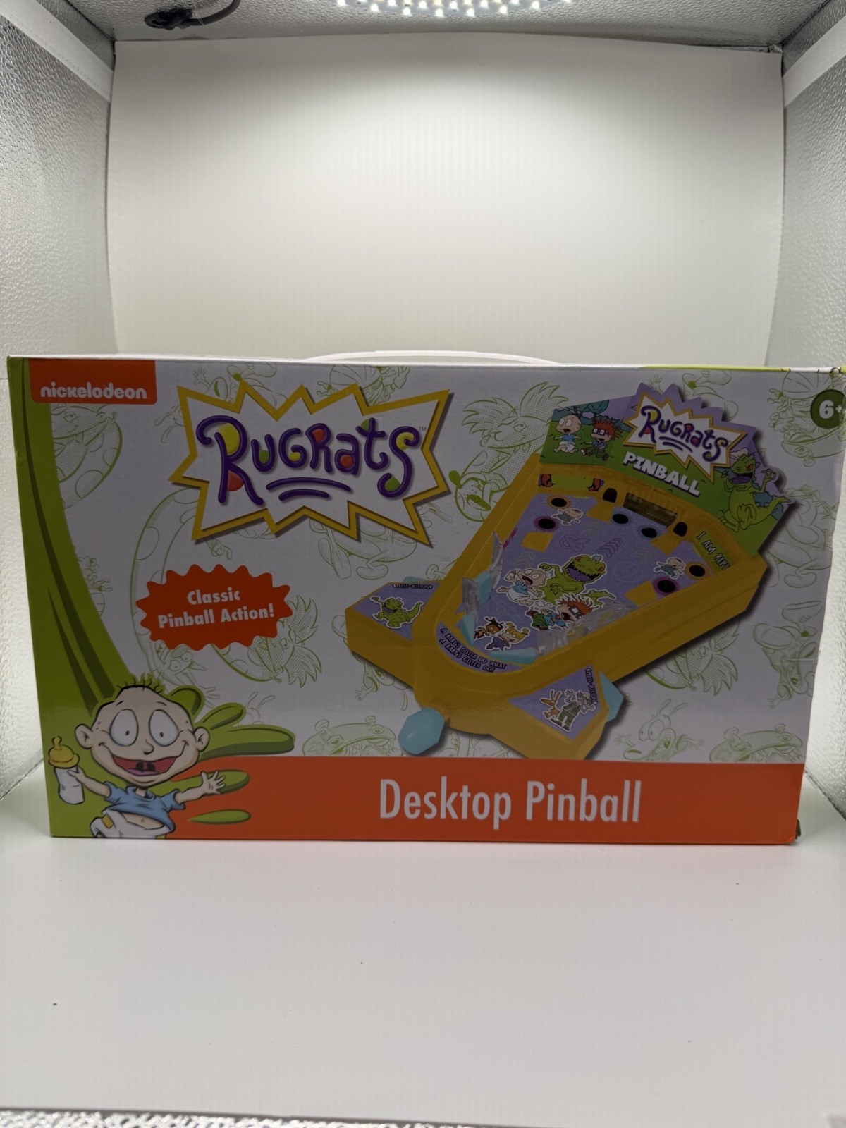 Rugrats Classic Tabletop Desktop Pinball Game Nickelodeon NEW 90’s Retro Gift