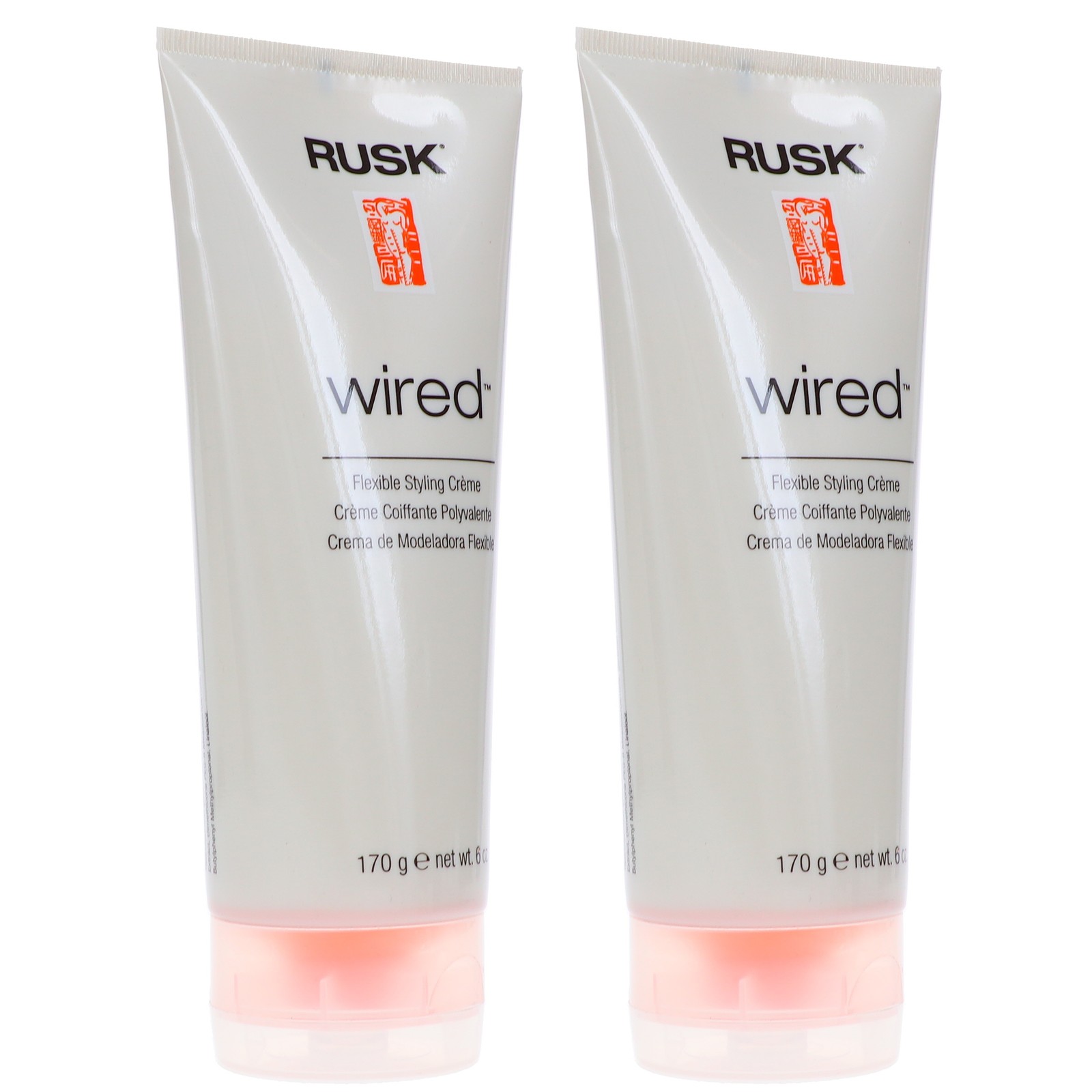 Rusk Wired Styling Cream 6 oz - 2 Pack