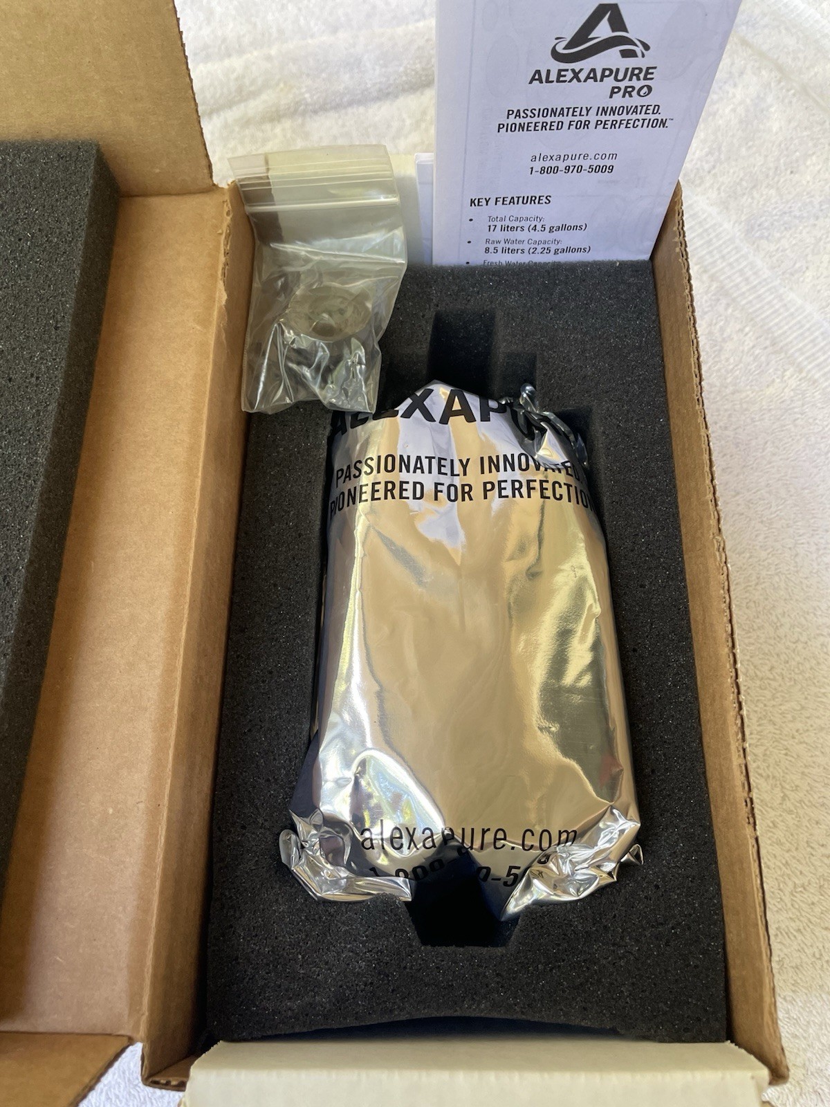 Alexapure Pro Water Filtration System Replacement Filter Model# 2387