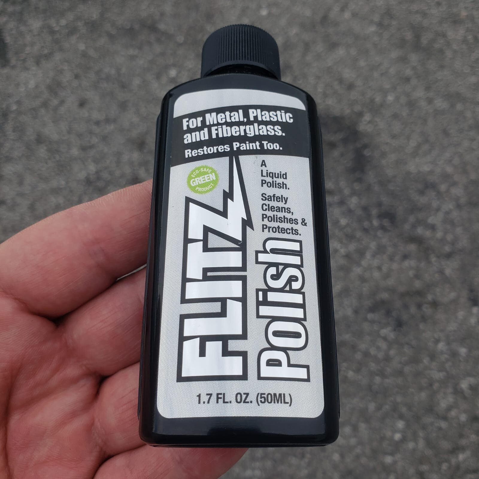 Flitz Liquid Polish Diluted Original Paste Version Formula 1.7 FL. OZ. Flip-Top
