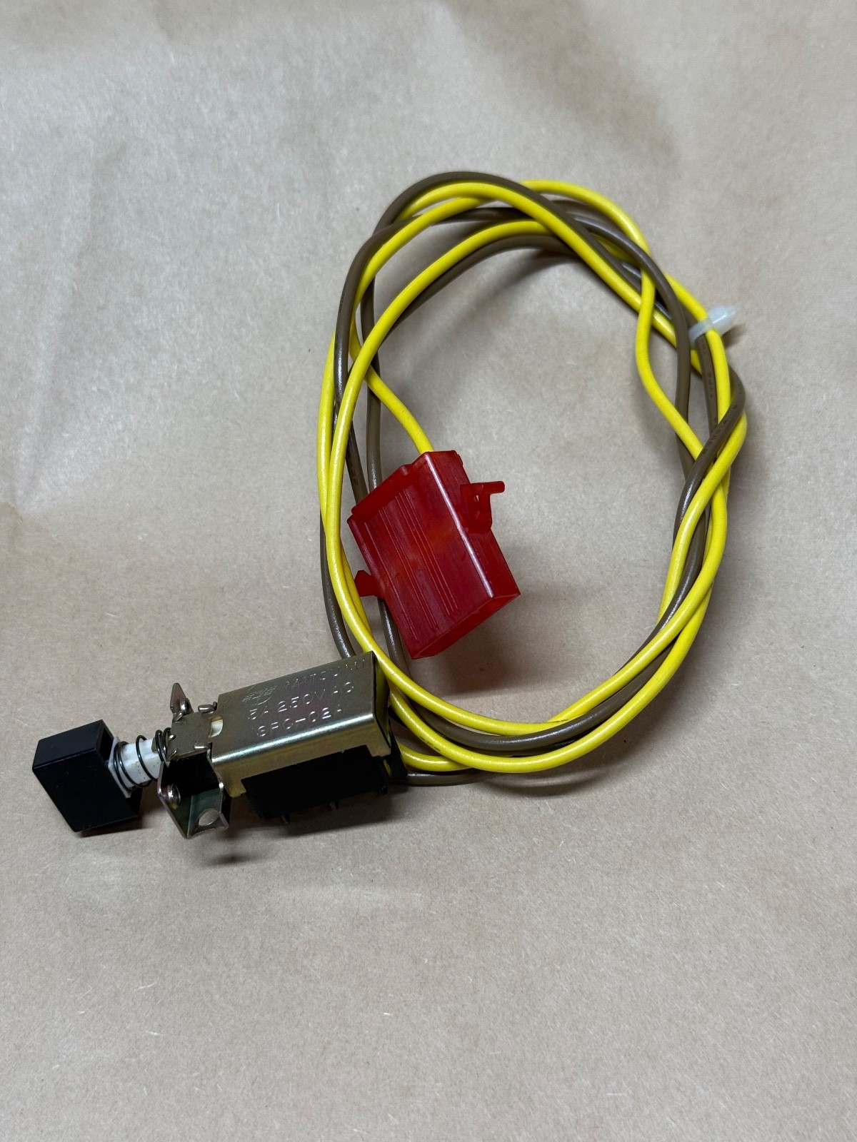 NOS Nintendo Service Switch and harness assembly