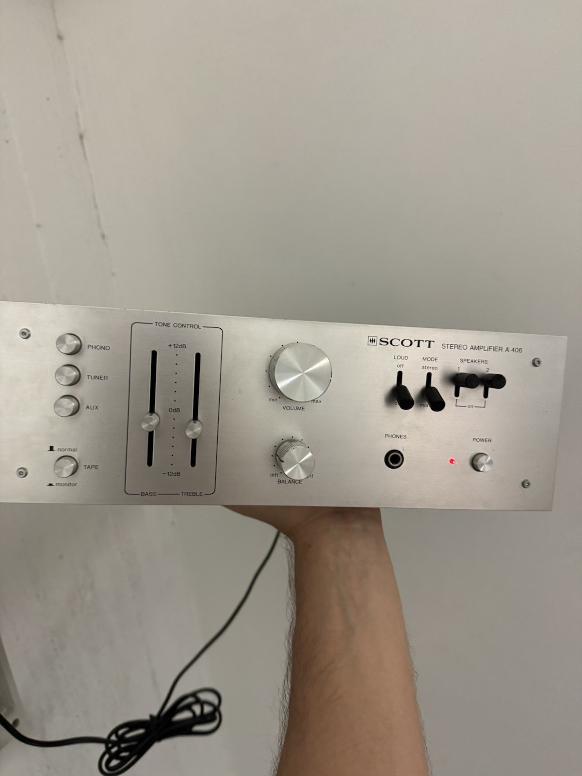 SCOTT STEREO AMPLIFIER A 406