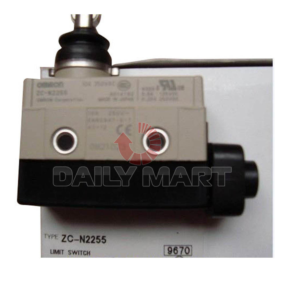 NEW Omron ZC-N2255 Enclosed Limit Switch, Sealed Roller Plunger
