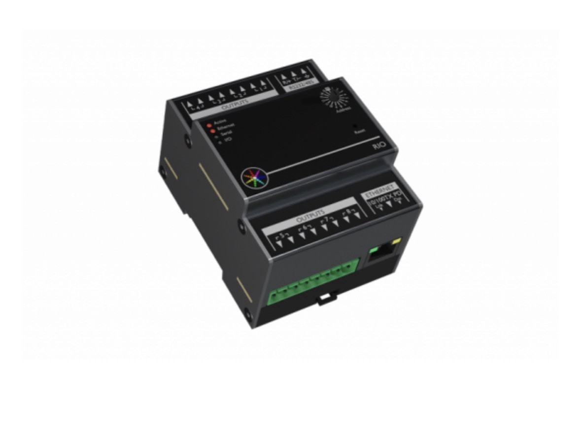 Pharos Designer Remote Input Output Device 44 (4 Input/4 Output, Serial/DMX)