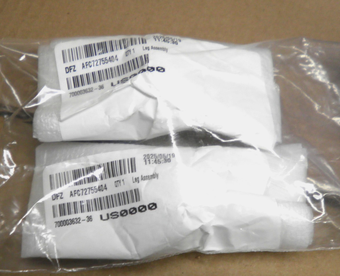 Qty of 2 Leg Assembly AFC72755404 for LG  ~~ Free Shipping ~~