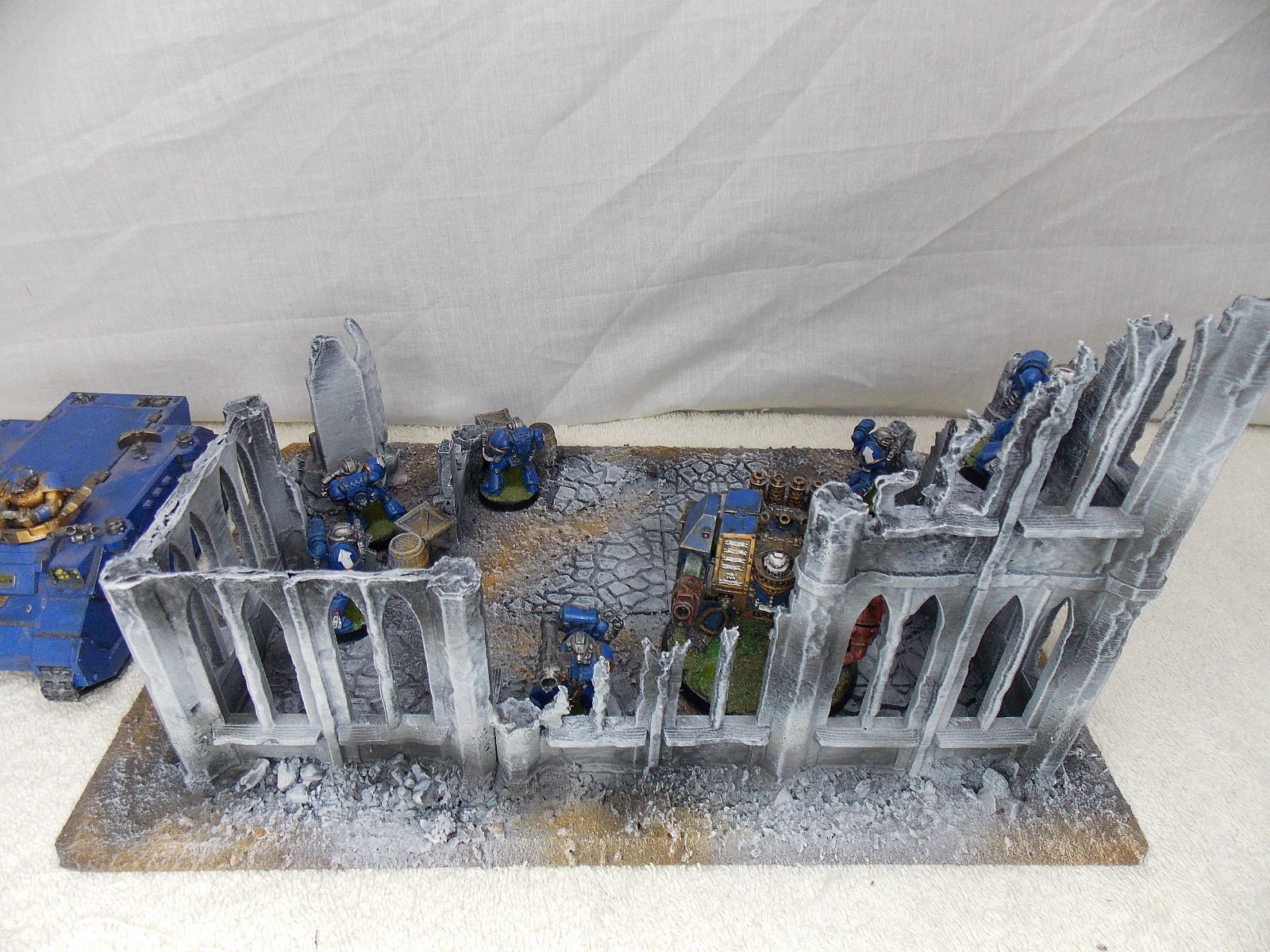 WARGAMING TERRAIN PAINTED BUILDING