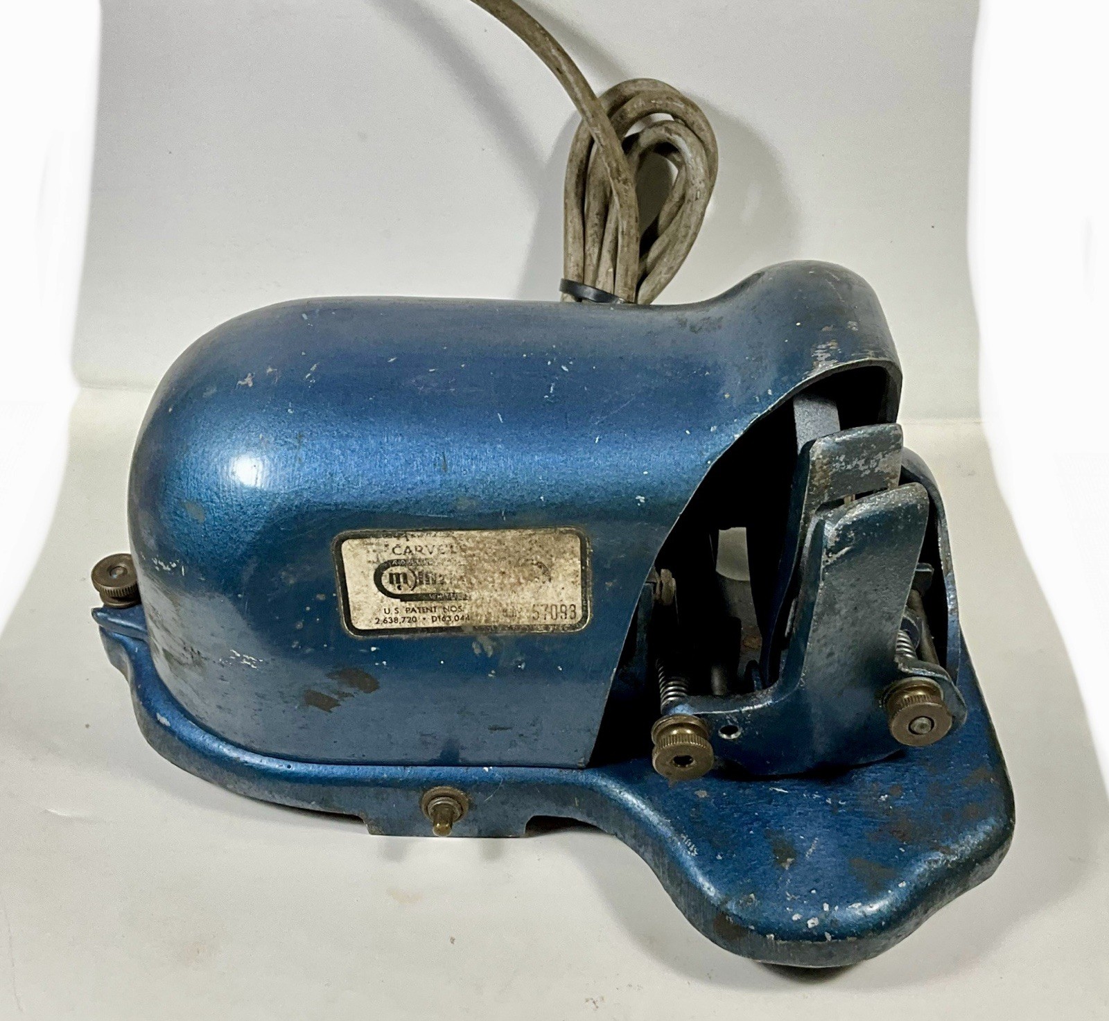 Vintage Knife Sharpener The Carver's Friend Electric Motorized, Tested Works!