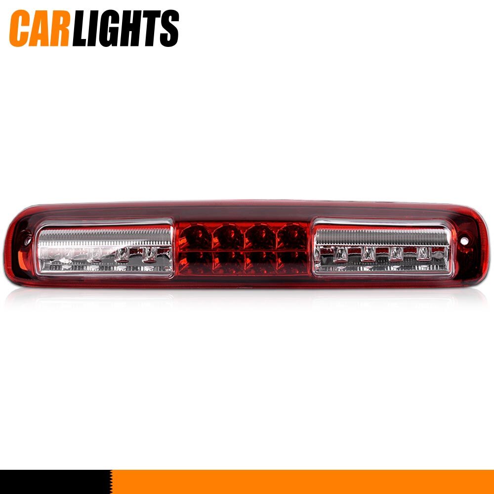 Fit For 1999-06 Chevy Silverado GMC Sierra LED 3rd Brake Light Cargo Lamp Clear