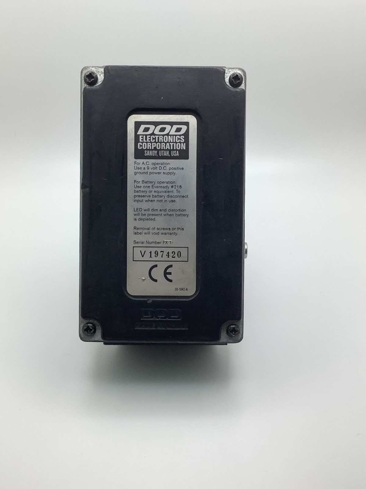 DOD FX25B Envelope Filters Guitar Effect Pedal