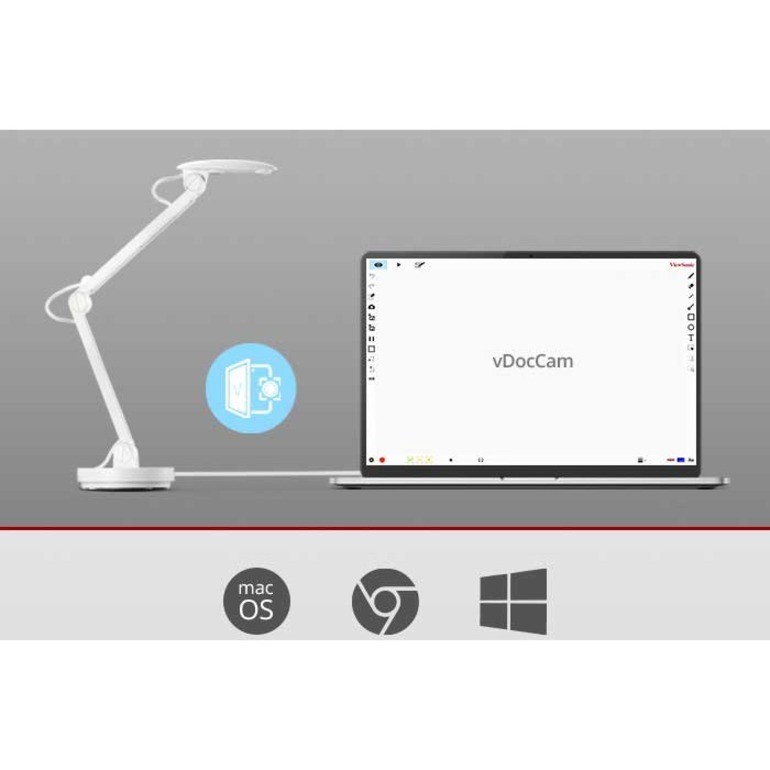 ViewSonic VB-VIS-002 8MP Plug-and-Play USB Document Camera