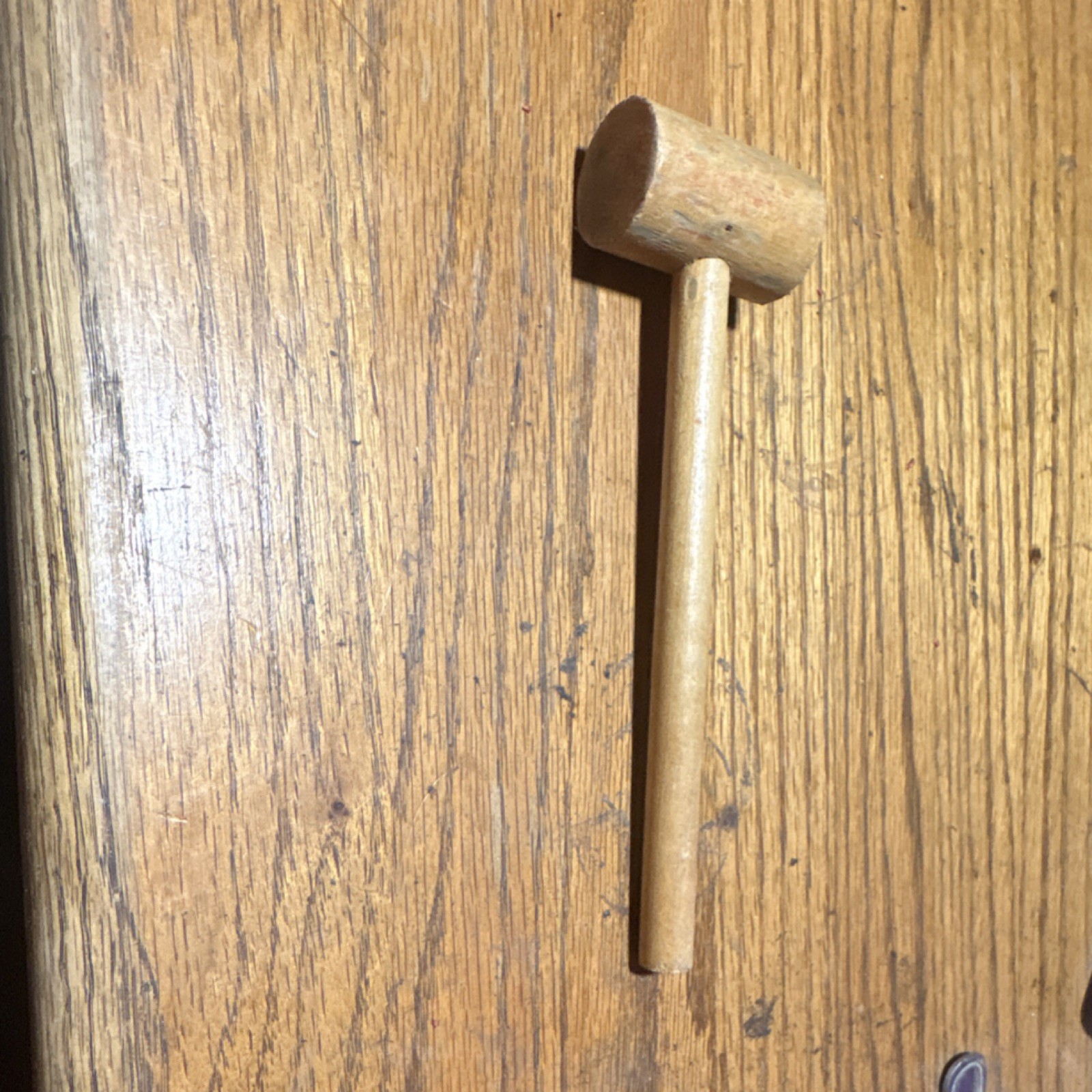 Wooden Mallet Hammer Collectible Carpentry Tool for Carpentry and Woodworking