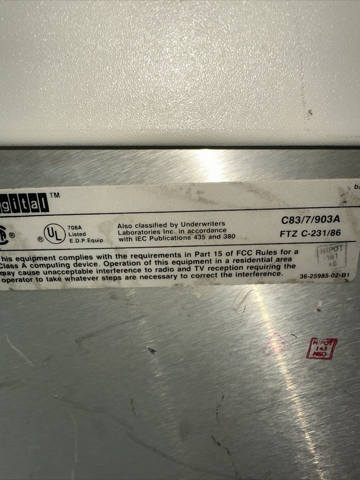 DECserver 200 / DL DSRVB-B C83/7/903 A Untested