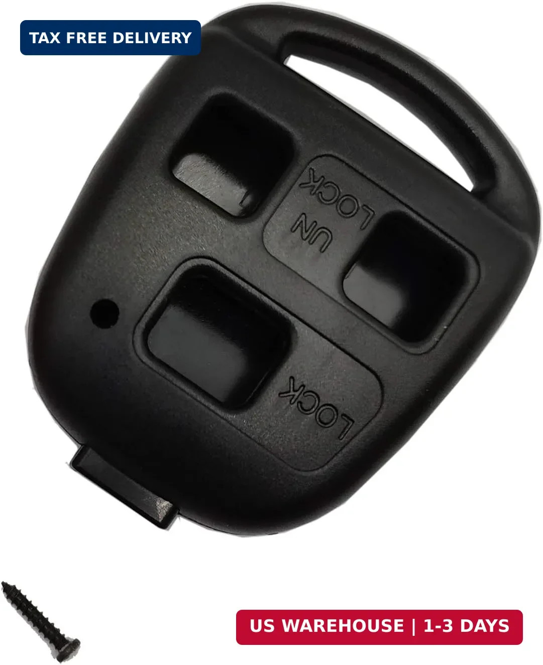 Upgraded Replacement Key Fob Keyless Entry Remote Shell Case fit for Lexus GS300