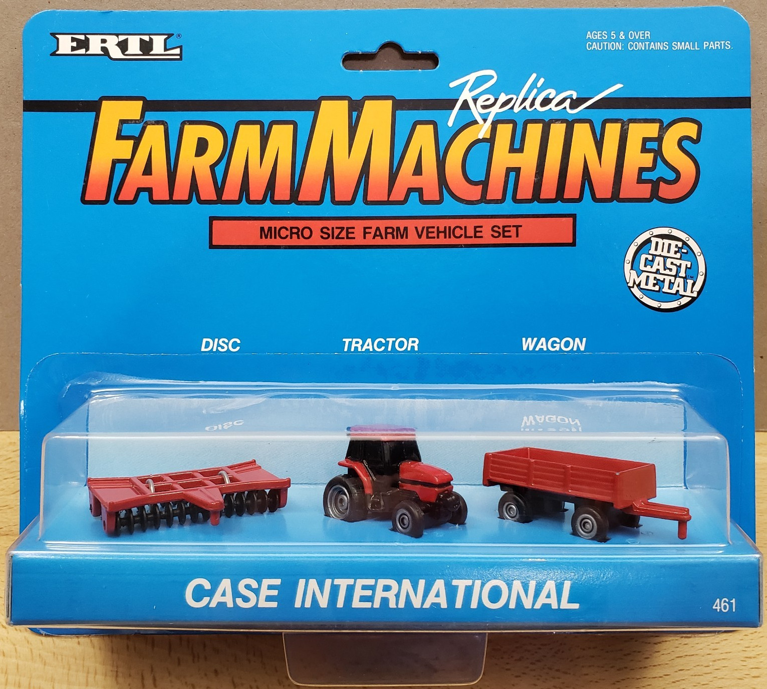 Ertl Case International Farm Machines Micro Size Farm Vehicle Set Diecast 1:87