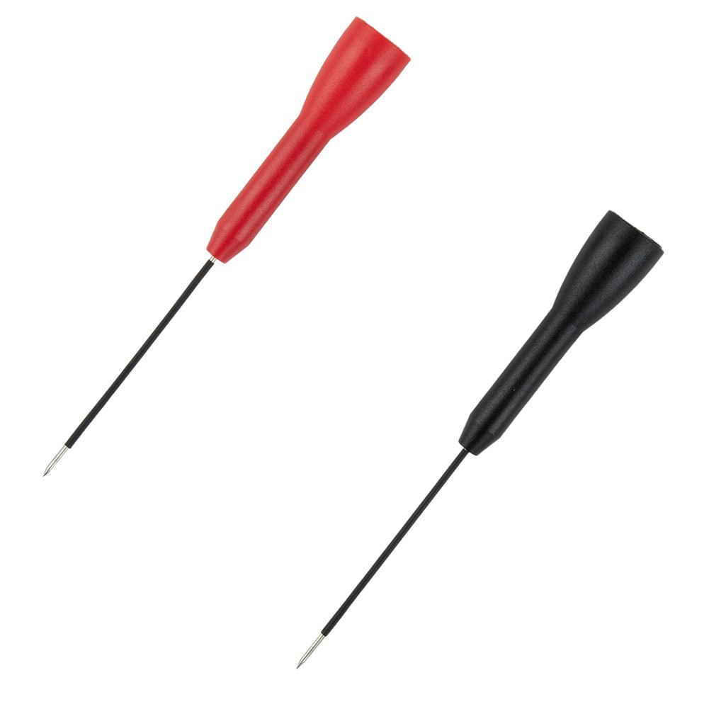 2 Pcs Multimeter Test-Lead Extension Back Probe Tip Needle Micro-Needle New