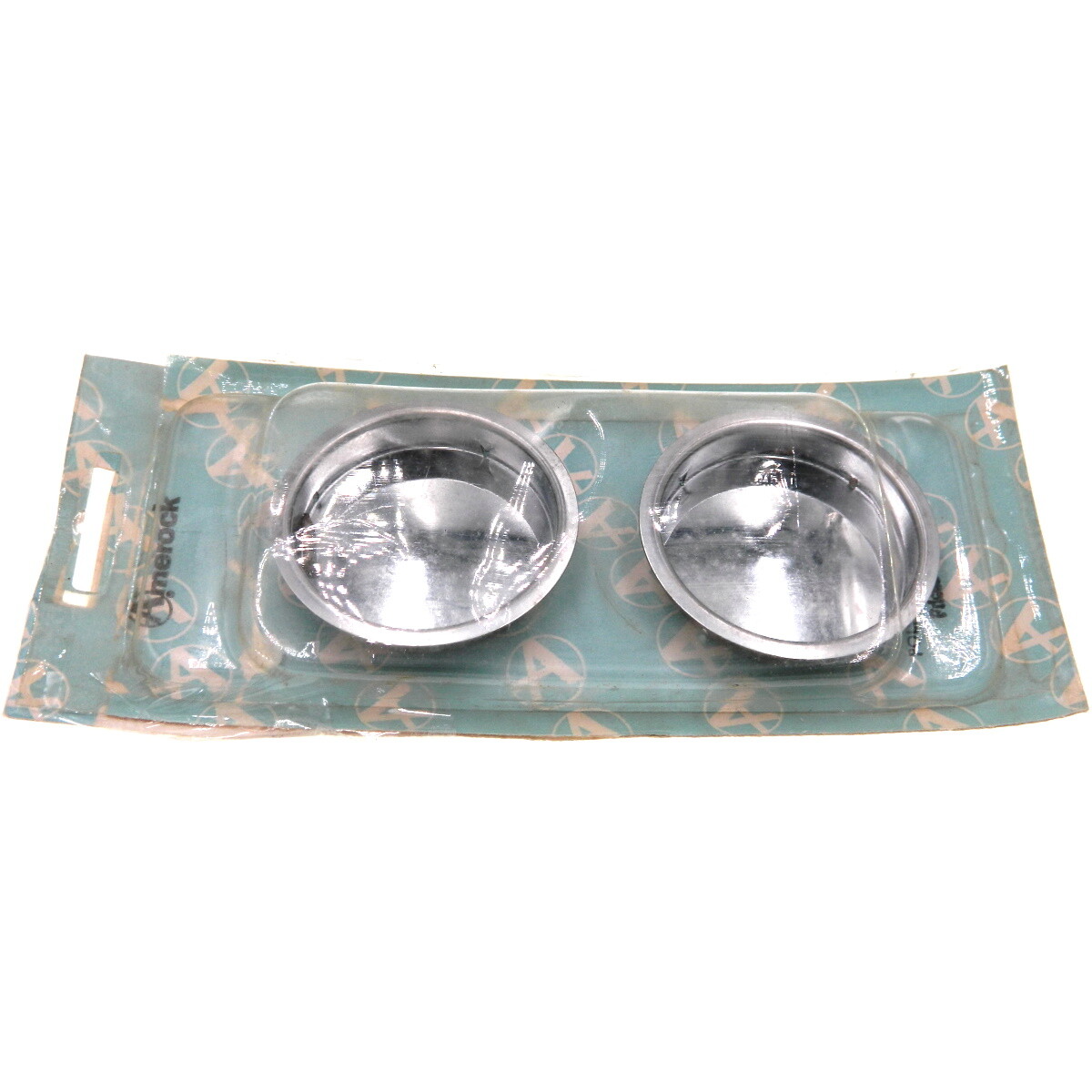 Pair Amerock Chrome 2 1/4" Flush Sliding Door Recessed Pulls AO2216-26